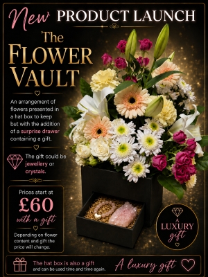Flower Vault Bouquet Gift Set