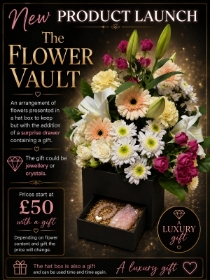 Flower Vault Bouquet Gift Set